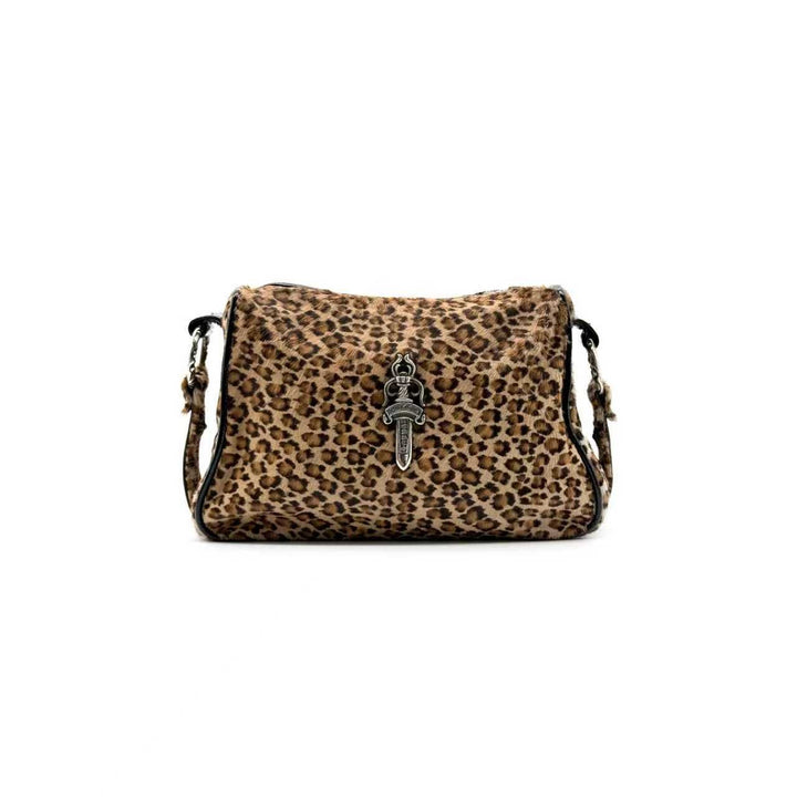 Chrome Hearts Silver Dagger Patent Leopard Chicken Nugget Bag - SHENGLI ROAD MARKET