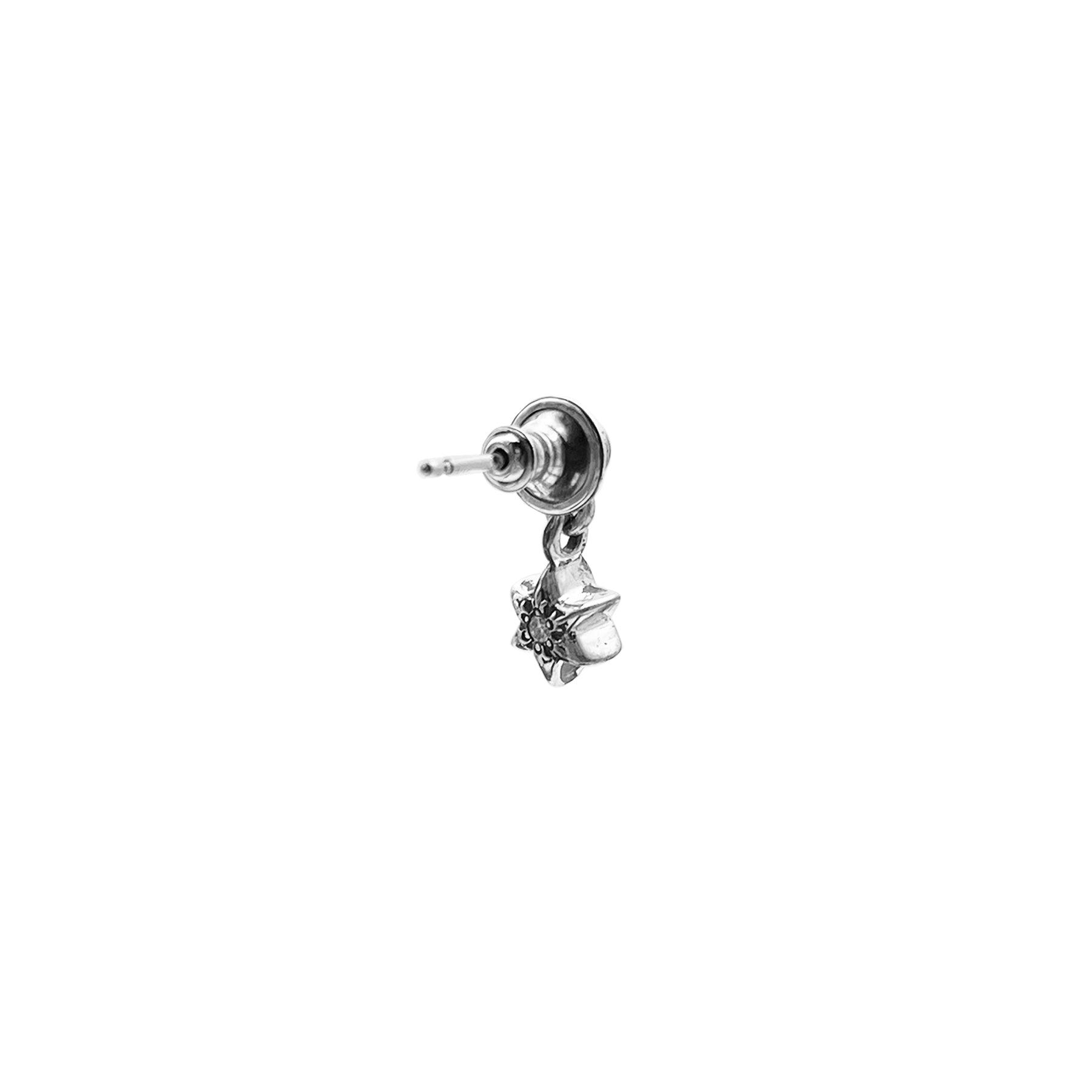 Chrome Hearts Silver Diamond Star Earring Drop - SRM – SHENGLI
