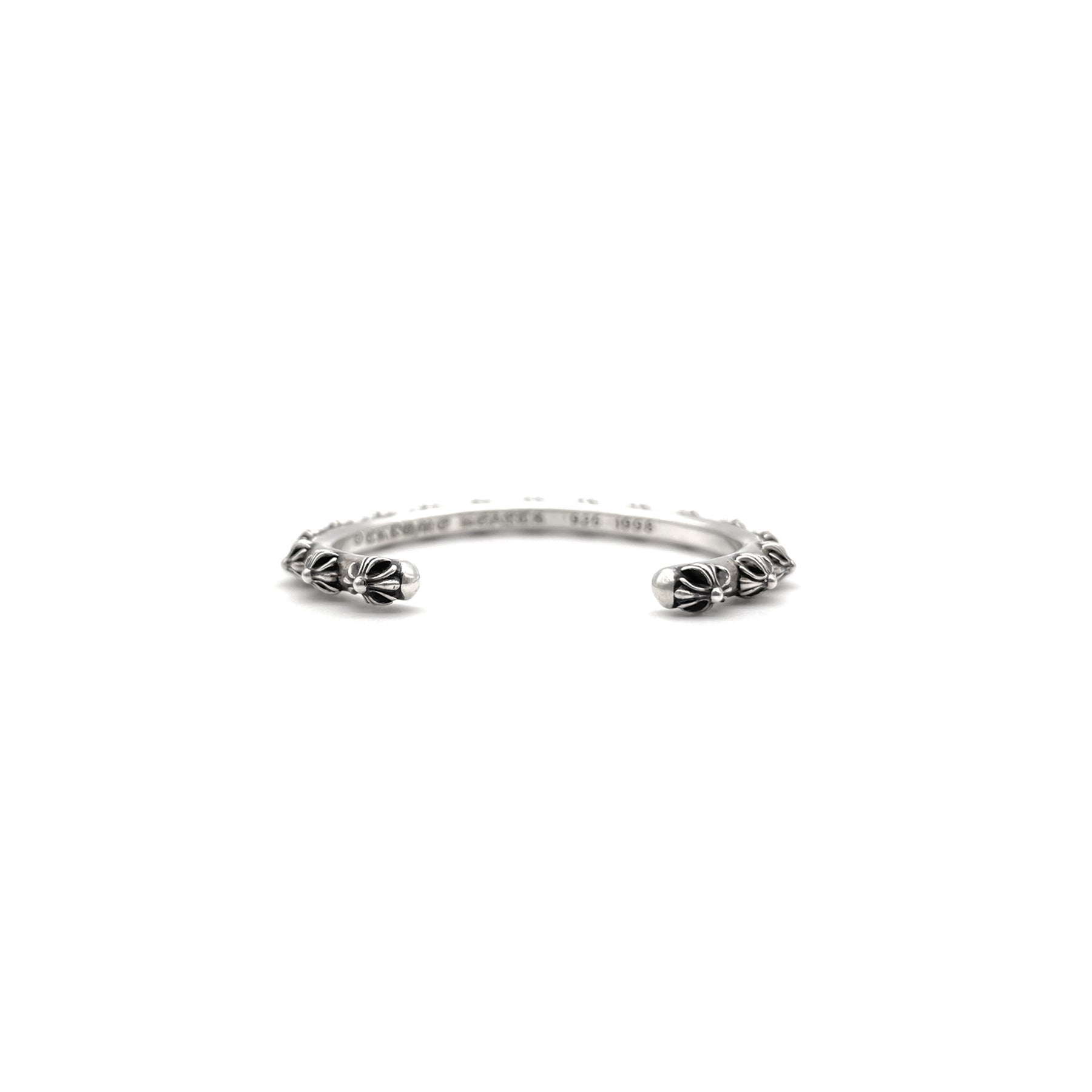Chrome Hearts Silver SBT Cross Bangle Bracelet – SHENGLI ROAD MARKET