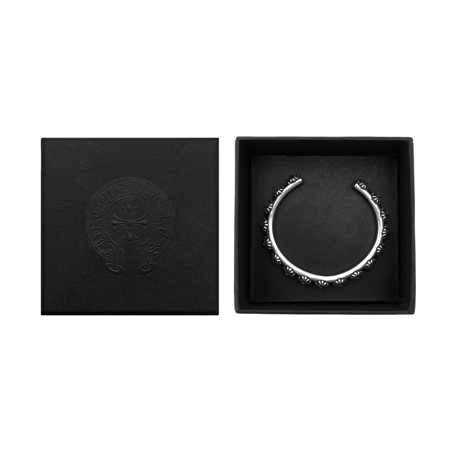 Chrome Hearts Silver SBT Cross Bangle Bracelet – SHENGLI ROAD MARKET