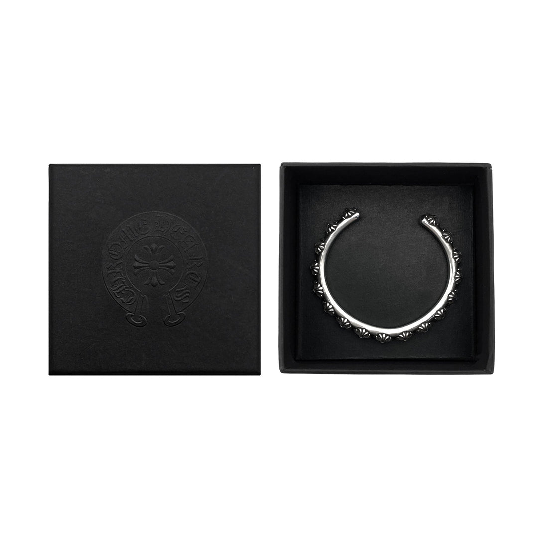 Chrome Hearts Silver Diamonds SBT Cross Bracelet - SHENGLI ROAD MARKET