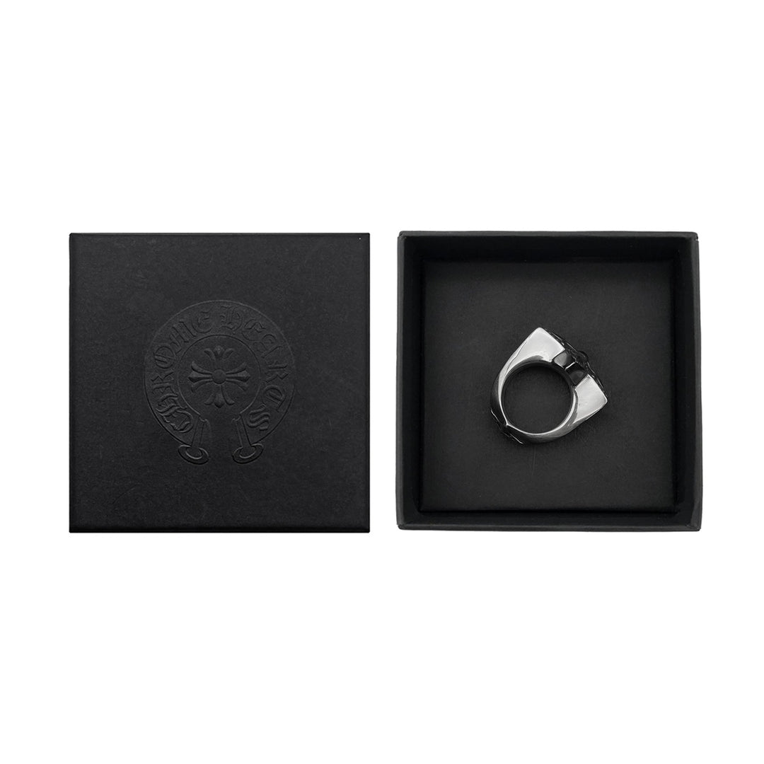 Chrome Hearts Silver Diamonds Star Ring - SHENGLI ROAD MARKET