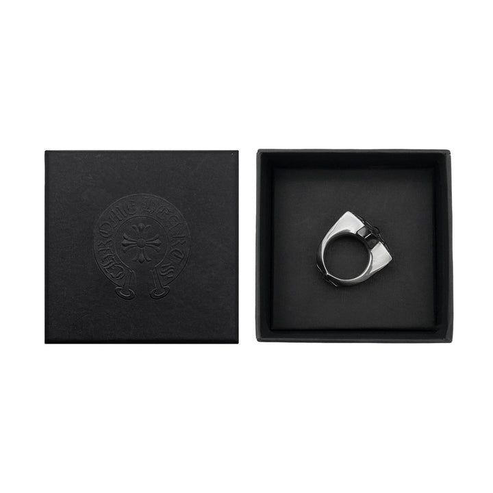 Chrome Hearts Silver Diamonds Star Ring - SHENGLI ROAD MARKET