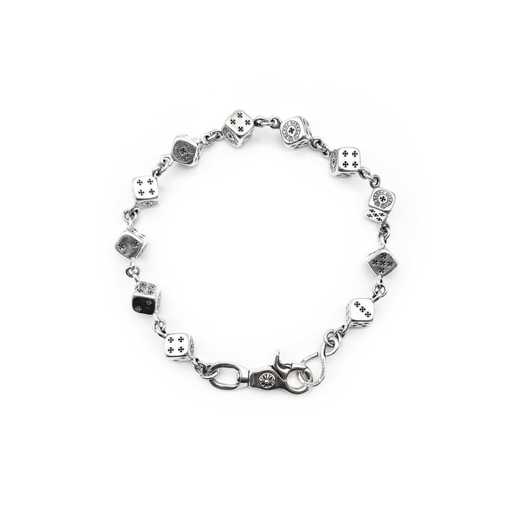Chrome Hearts Silver Dice 1 Clip Wallet Chain - SHENGLI ROAD MARKET