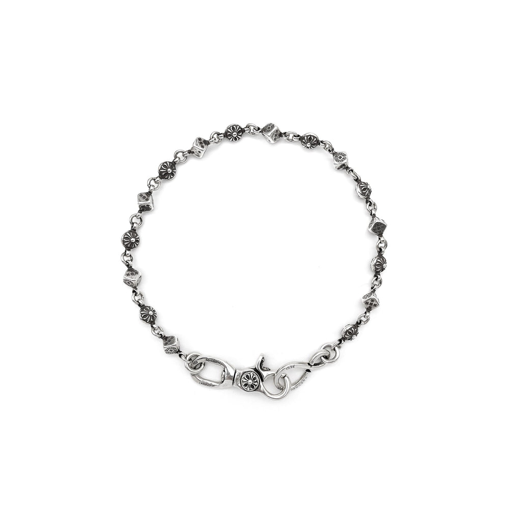 Chrome Hearts Silver Dice Cross Ball 1 Clip Wallet Chain - SHENGLI ROAD MARKET