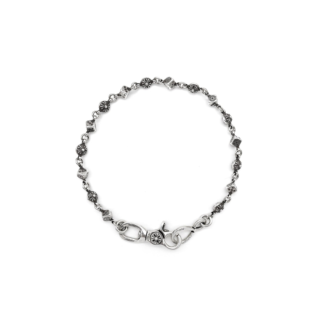 Chrome Hearts Silver Dice Cross Ball 1 Clip Wallet Chain - SHENGLI ROAD MARKET