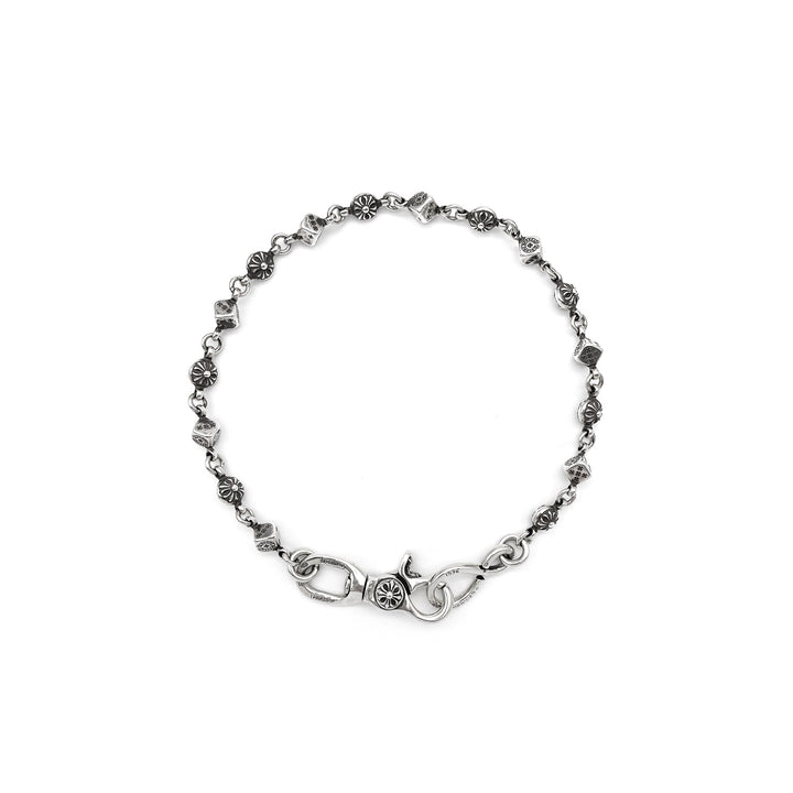 Chrome Hearts Silver Dice Cross Ball 1 Clip Wallet Chain - SHENGLI ROAD MARKET