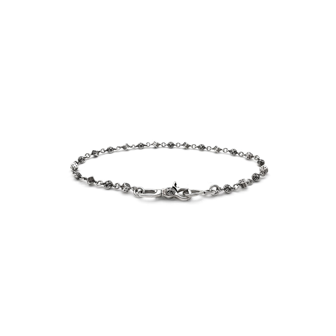 Chrome Hearts Silver Dice Cross Ball 1 Clip Wallet Chain - SHENGLI ROAD MARKET