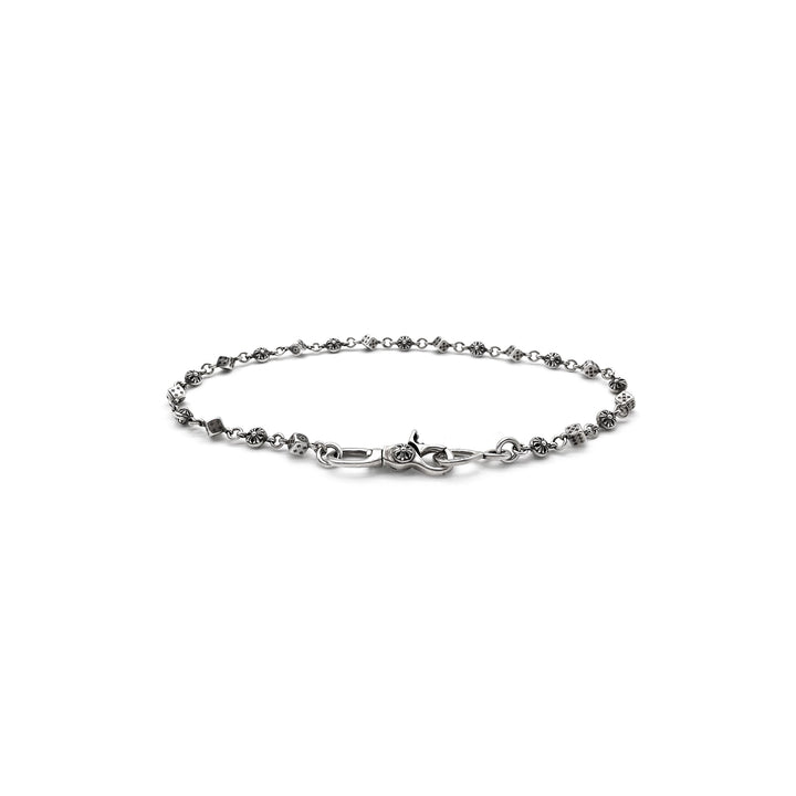 Chrome Hearts Silver Dice Cross Ball 1 Clip Wallet Chain - SHENGLI ROAD MARKET