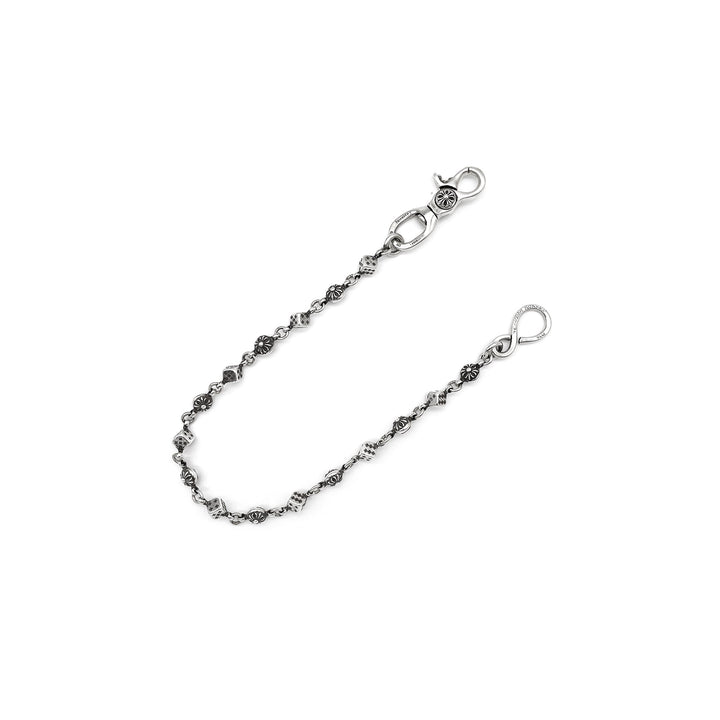 Chrome Hearts Silver Dice Cross Ball 1 Clip Wallet Chain - SHENGLI ROAD MARKET