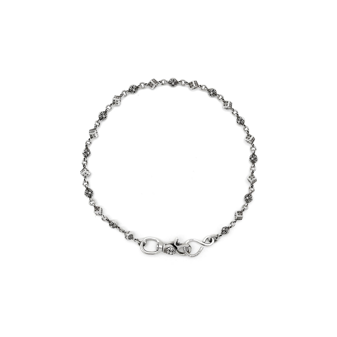 Chrome Hearts Silver Dice Cross Ball 1 Clip Wallet Chain - SHENGLI ROAD MARKET