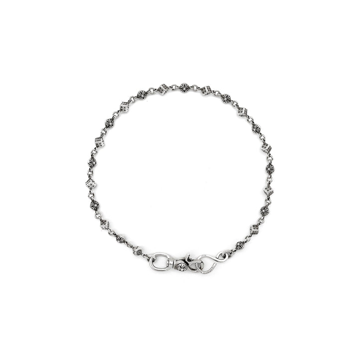 Chrome Hearts Silver Dice Cross Ball 1 Clip Wallet Chain - SHENGLI ROAD MARKET