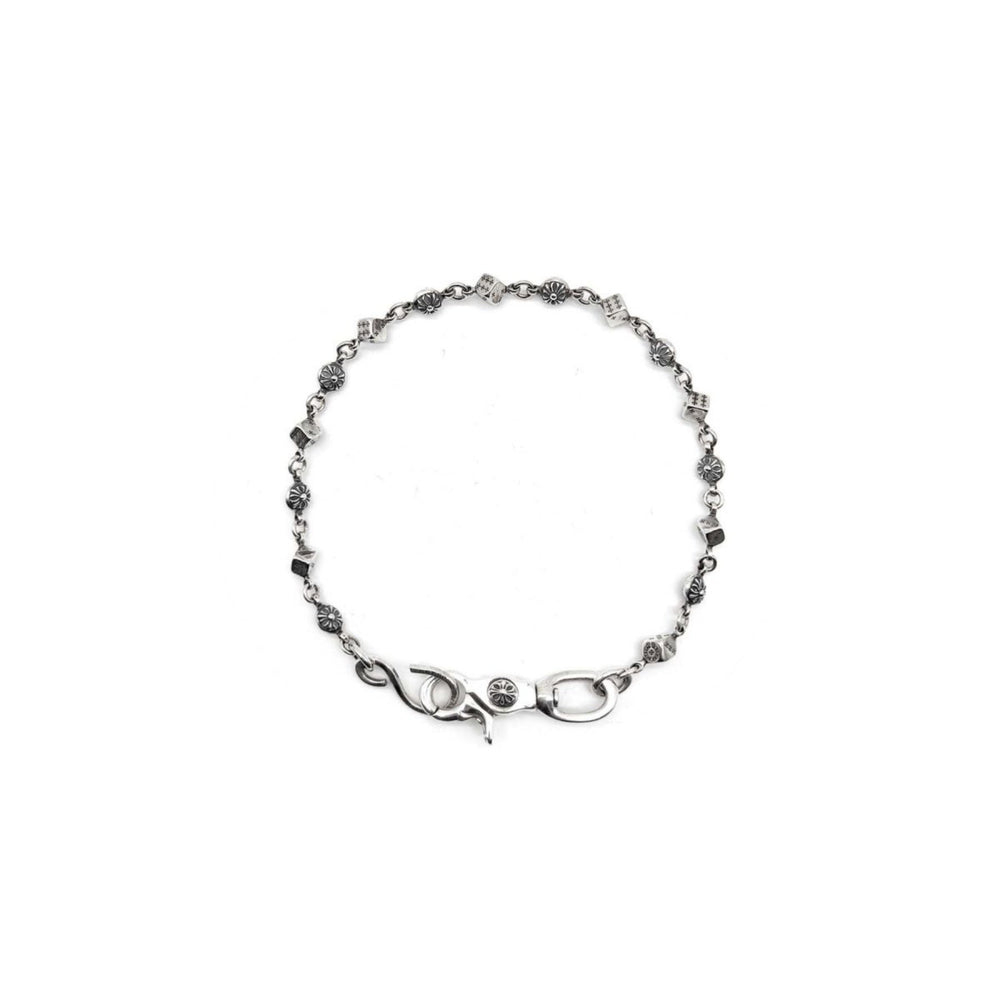 Chrome Hearts Silver Dice Cross Ball 1 Clip Wallet Chain - SHENGLI ROAD MARKET