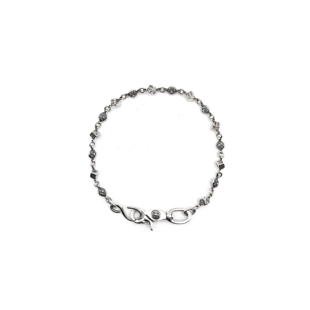 Chrome Hearts Silver Dice Cross Ball 1 Clip Wallet Chain - SHENGLI ROAD MARKET