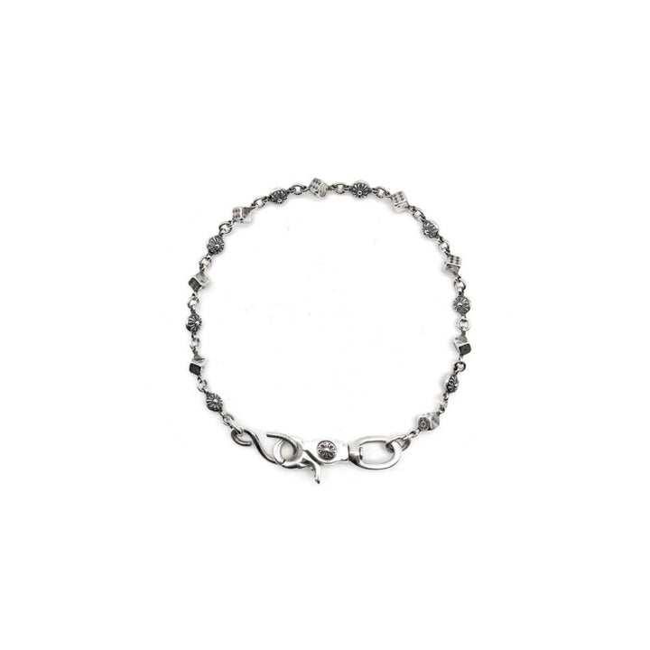 Chrome Hearts Silver Dice Cross Ball 1 Clip Wallet Chain - SHENGLI ROAD MARKET