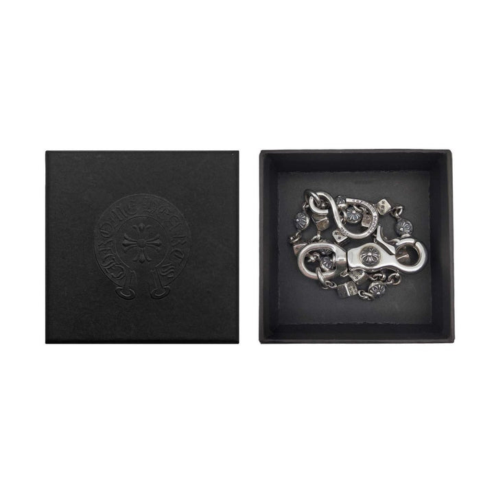 Chrome Hearts Silver Dice Cross Ball 1 Clip Wallet Chain - SHENGLI ROAD MARKET