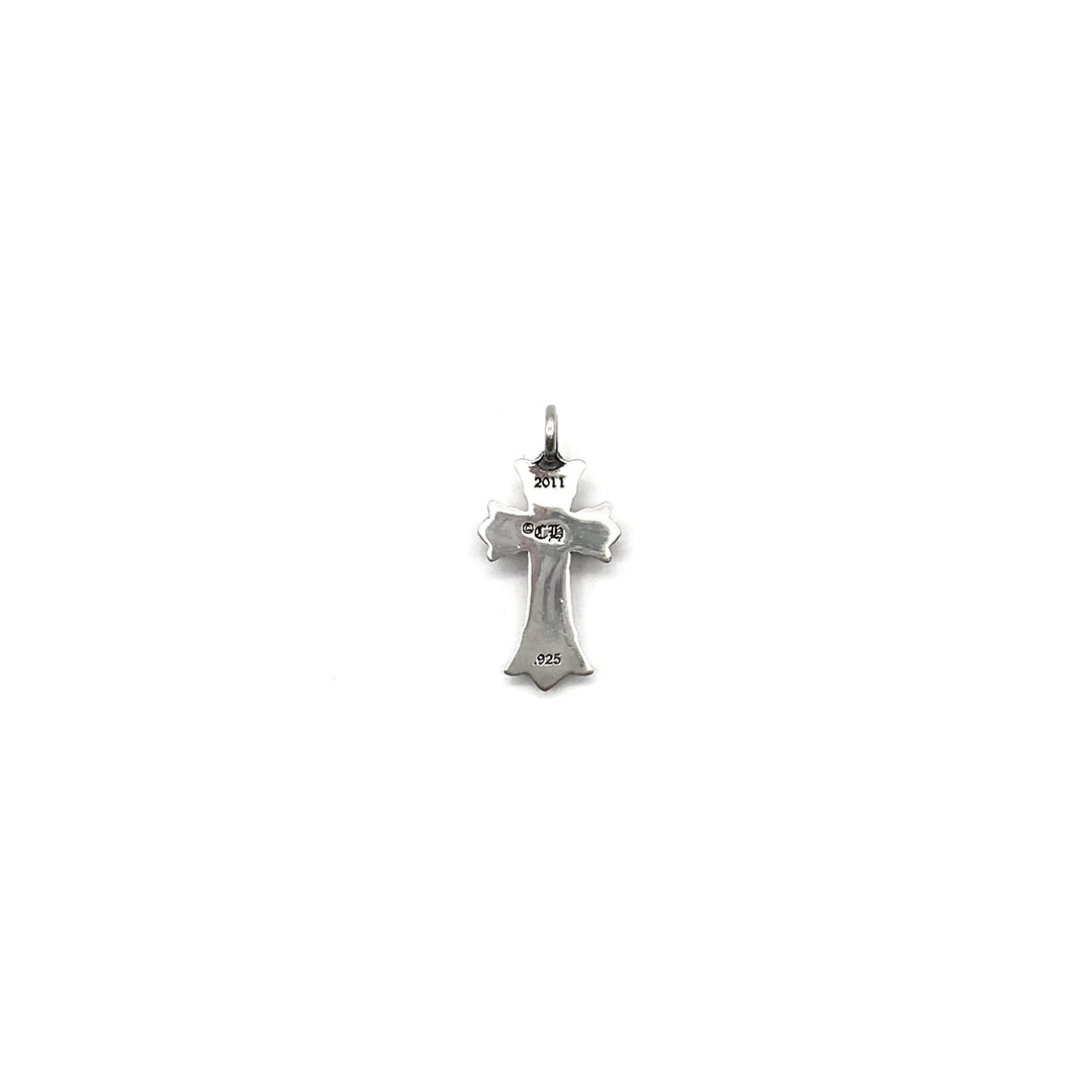 Chrome Hearts Silver Double - Layer Cross Charm Pendant - SHENGLI ROAD MARKET