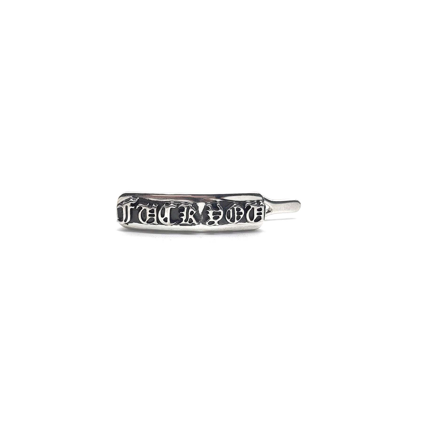 GW最終価格！ CHROME HEARTS QUICK CLIP 希少百合フレア Chrome Hearts 925 Silver F U Hair Clip - SRM – SHENGLI ROAD MARKET