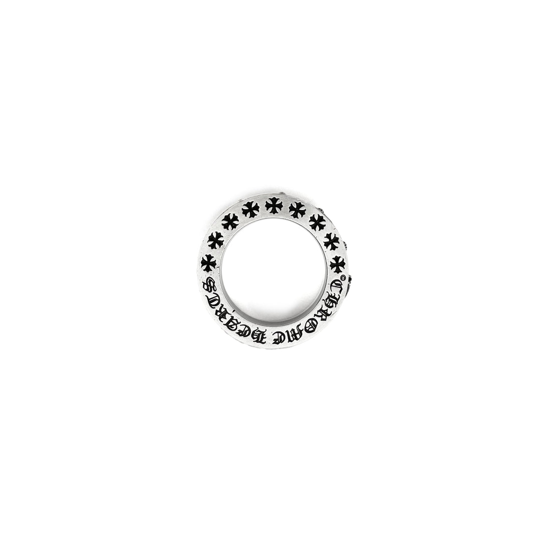 Chrome Hearts Silver F U Plus Cross Spinner Ring - SHENGLI ROAD MARKET