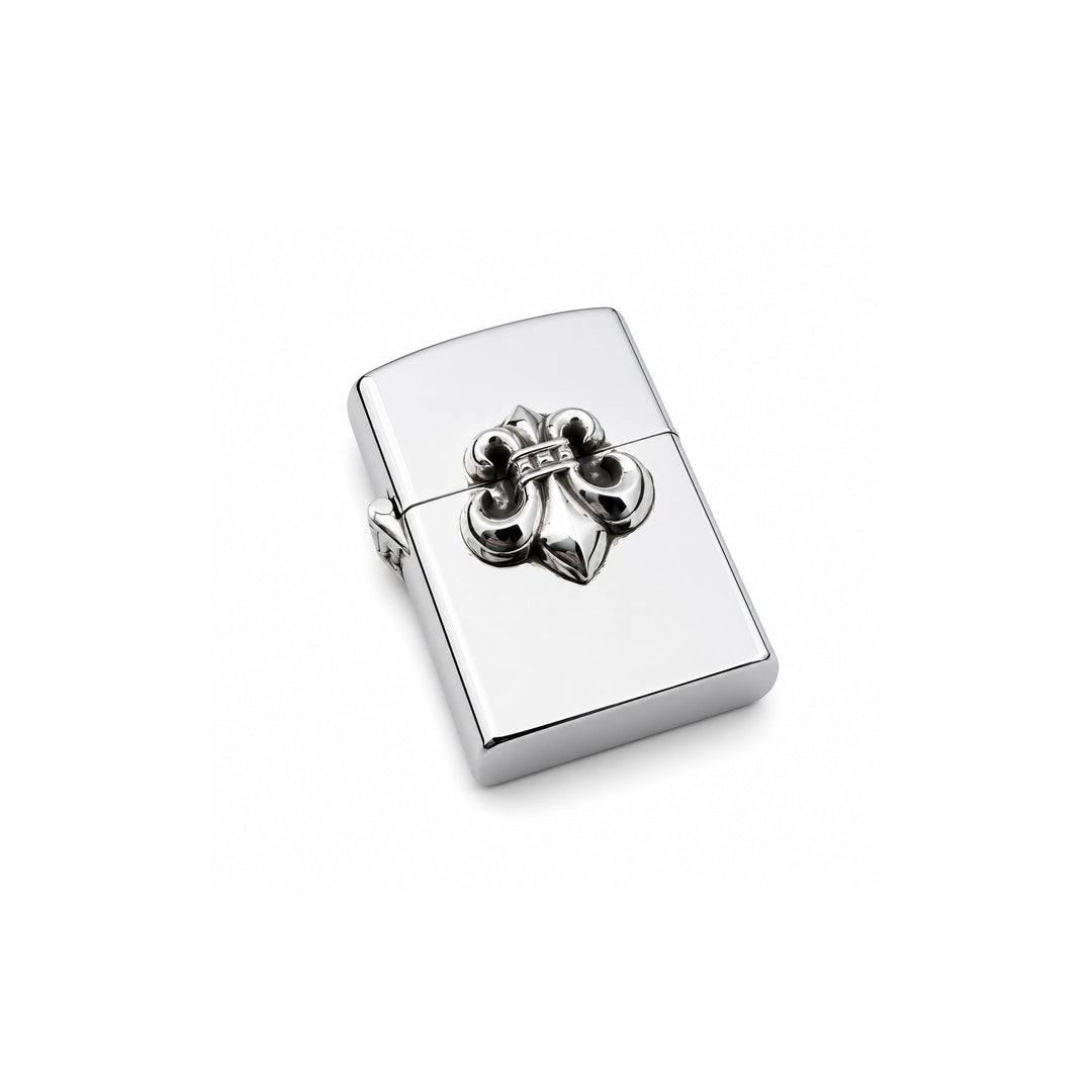Chrome Hearts Silver Fleur De Lis Zippo Lighter - SHENGLI ROAD MARKET