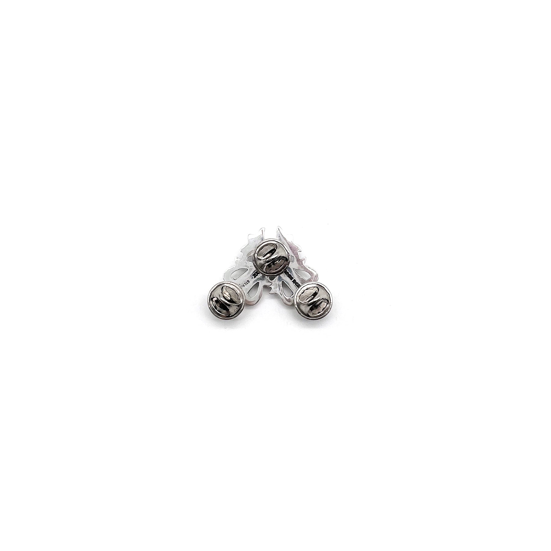 Chrome Hearts 925 Silver Cross Large Size Cufflink - SRM – SHENGLI
