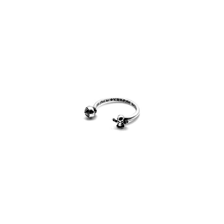 Chrome Hearts Silver Foti Bubblegum Cross Ring - SHENGLI ROAD MARKET
