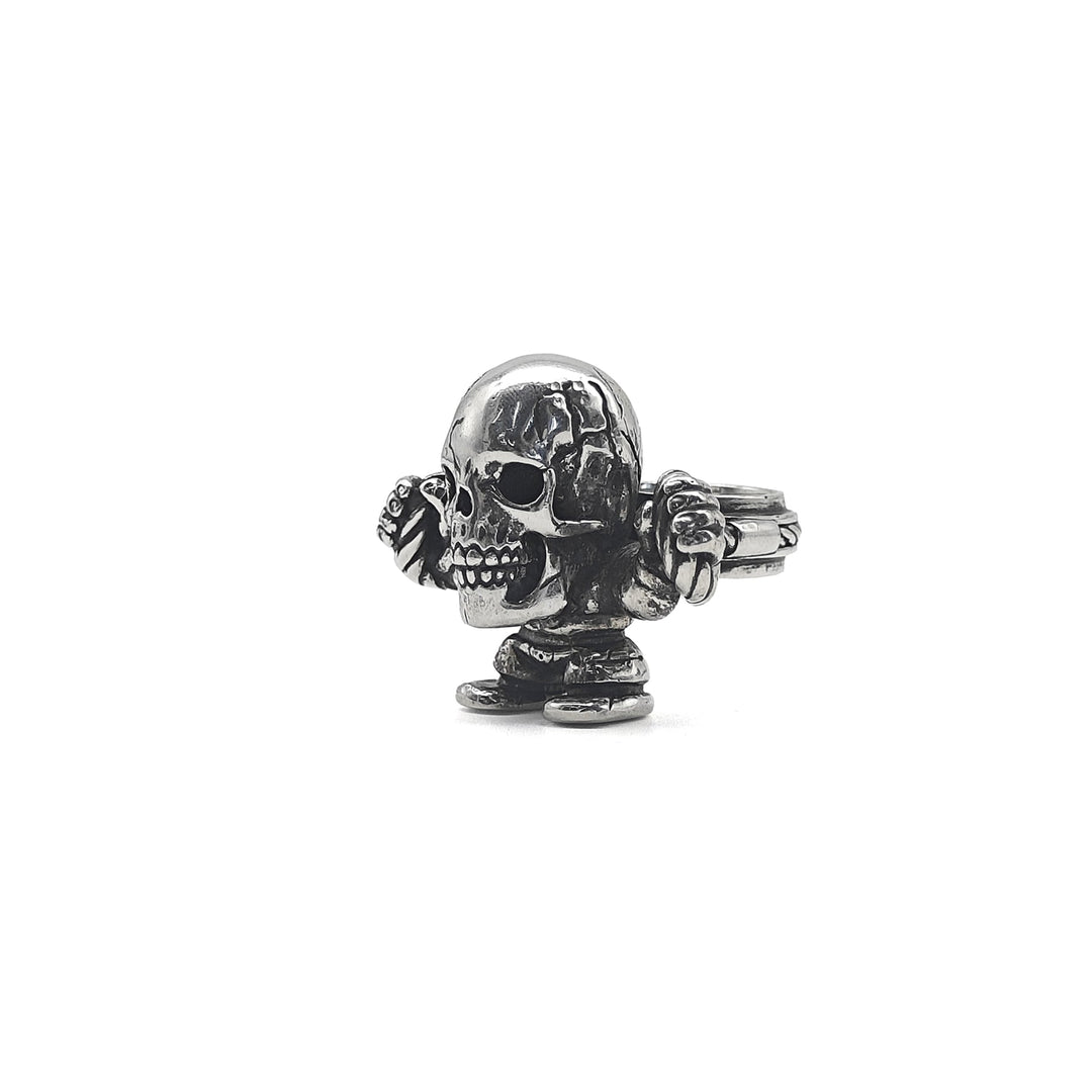 Chrome Hearts Silver Foti Harris Ring - SHENGLI ROAD MARKET