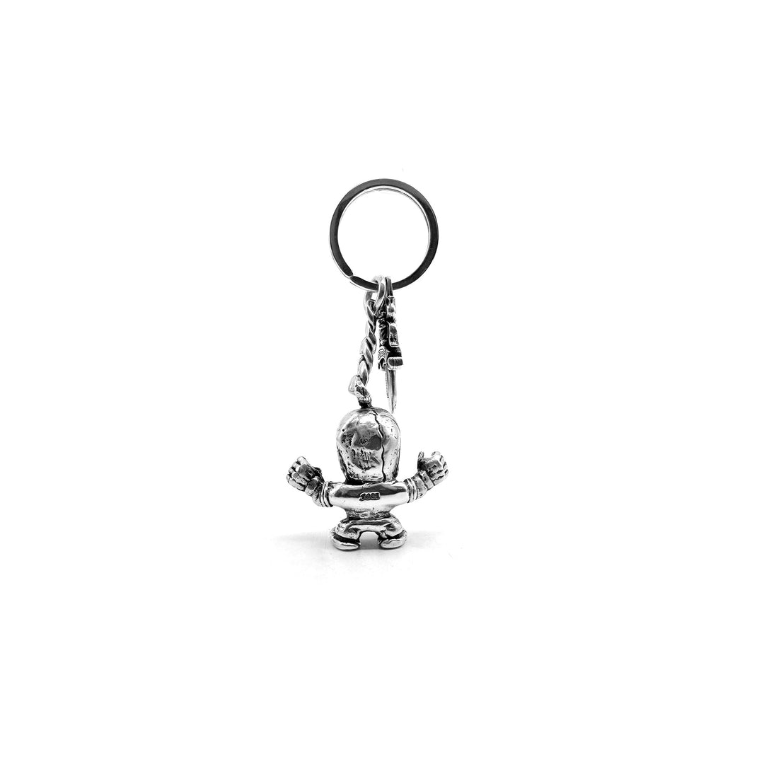 Chrome Hearts Silver Foti Harris&Dagger Keyring - SHENGLI ROAD MARKET