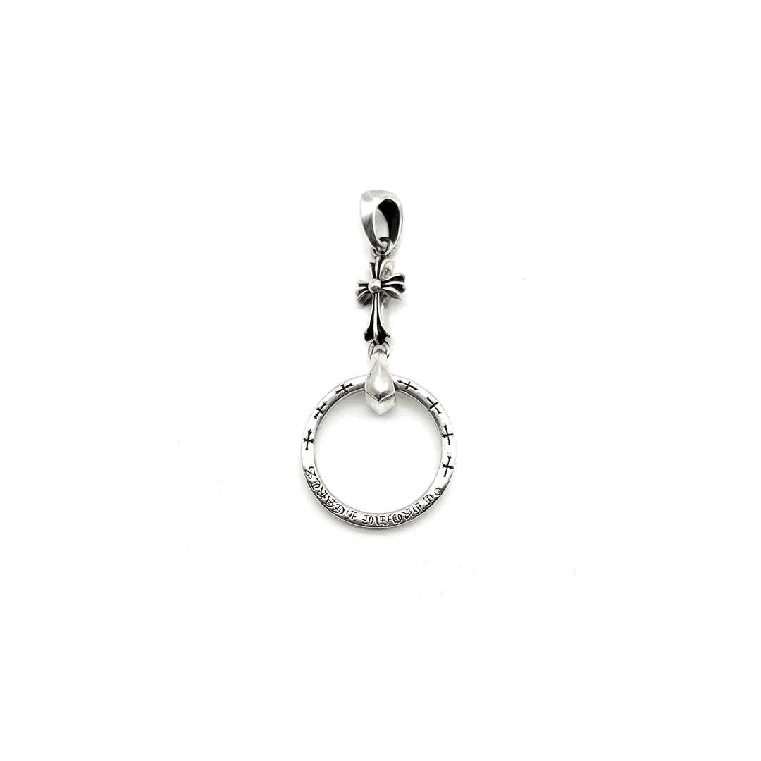 Chrome Hearts Silver Glasses Hanging Chain - SHENGLI ROAD MARKET