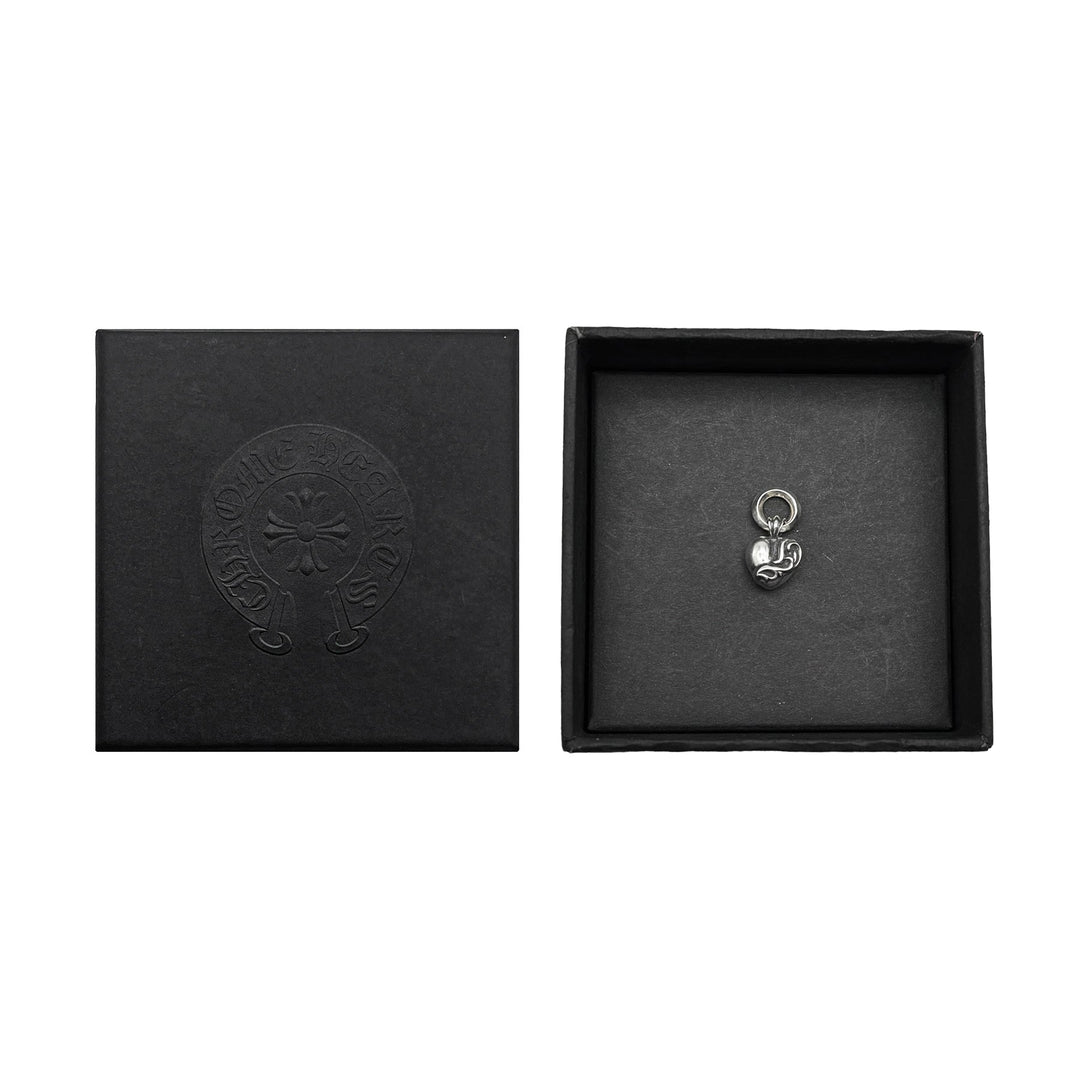 Chrome Hearts Silver Heart Necklace Charm - SHENGLI ROAD MARKET
