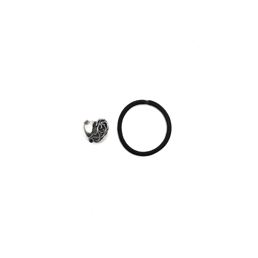 Chrome Hearts Silver Heart Vine Hair Tie - SHENGLI ROAD MARKET