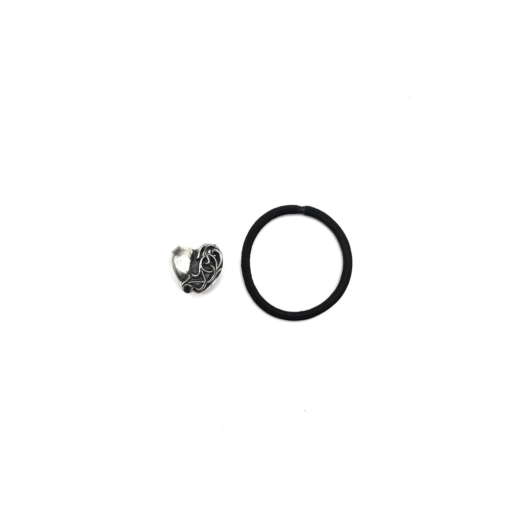 Chrome Hearts Silver Heart Vine Hair Tie - SHENGLI ROAD MARKET