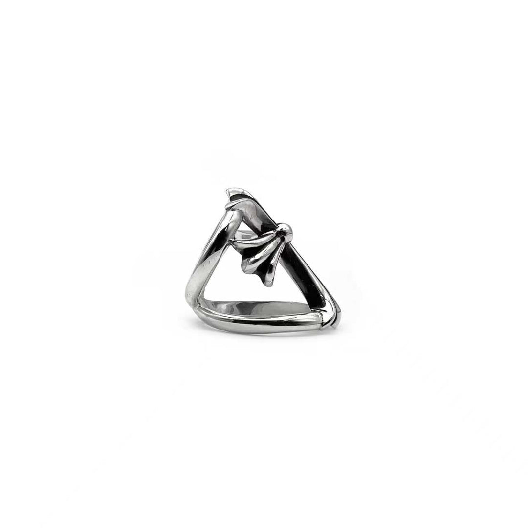 Chrome Hearts Silver Infinity Cross Ring - SHENGLI ROAD MARKET