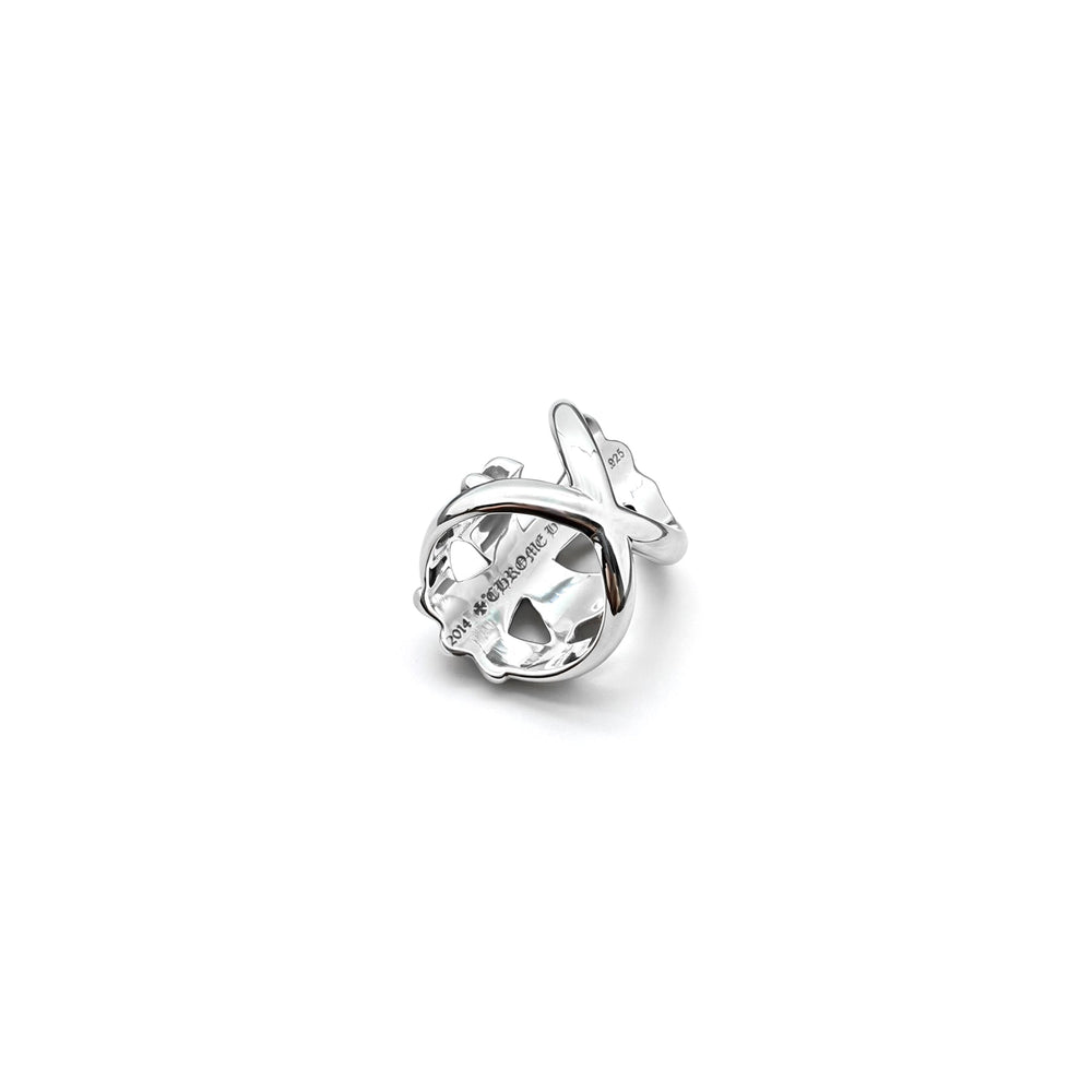 Chrome Hearts Silver Infinity Pink Saph Cross Ring - SHENGLI ROAD MARKET