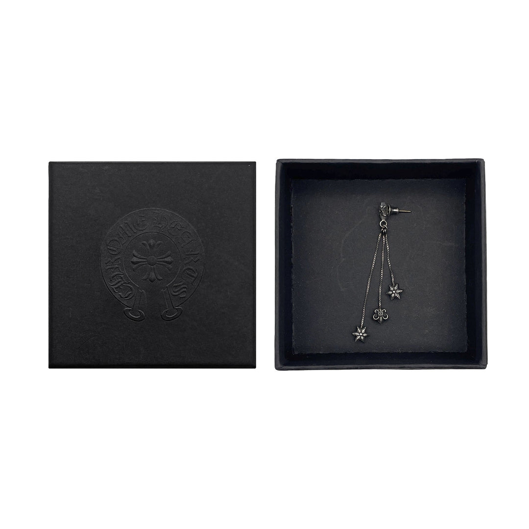 Chrome Hearts Silver Jojo Star Earring Drop - SHENGLI ROAD MARKET