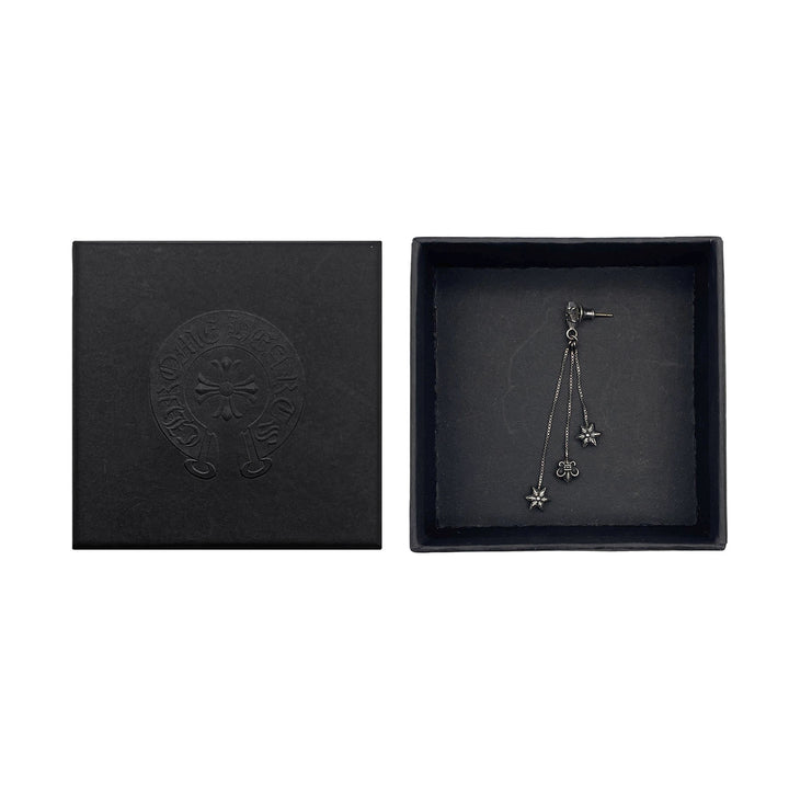 Chrome Hearts Silver Jojo Star Earring Drop - SHENGLI ROAD MARKET