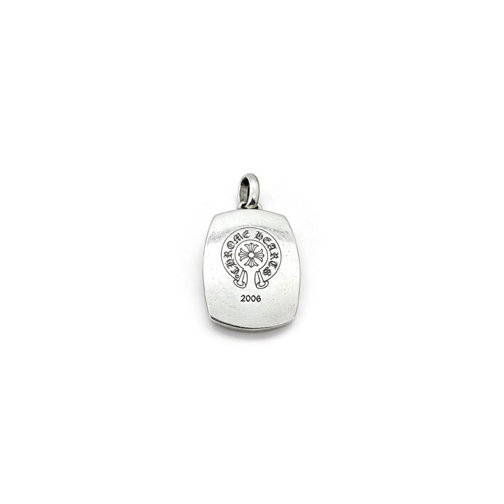 Chrome Hearts Silver Keeper Cross Pendant - SHENGLI ROAD MARKET