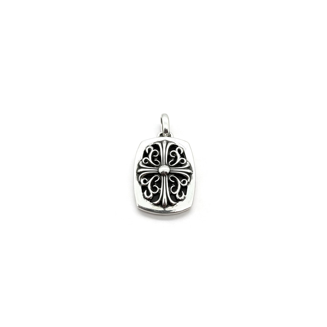 Chrome Hearts Silver Keeper Cross Pendant - SHENGLI ROAD MARKET