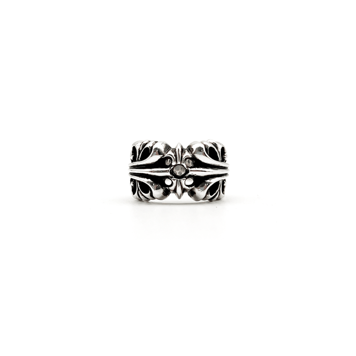 Chrome Hearts Silver K&T Katie Flower Ring - SHENGLI ROAD MARKET