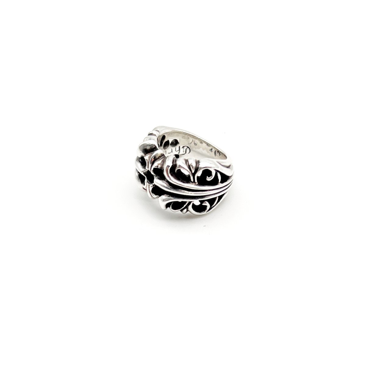 Chrome Hearts Silver K&T Katie Flower Ring - SHENGLI ROAD MARKET