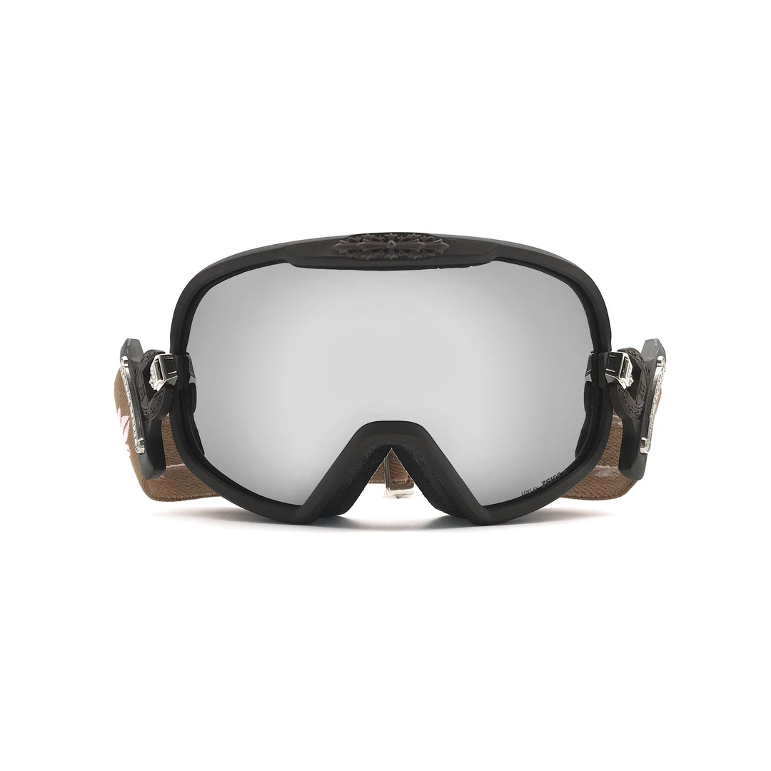 Chrome Hearts SILVER MORNING Classic Brown Ski Goggles - SHENGLI ROAD MARKET