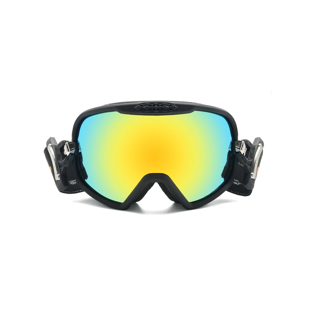 Chrome Hearts SILVER MORNING Faded Black Ski Goggles - SHENGLI ROAD MARKET