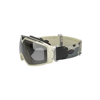 Chrome Hearts SILVER MORNING II Arctic White Ski Goggles - SHENGLI ROAD MARKET