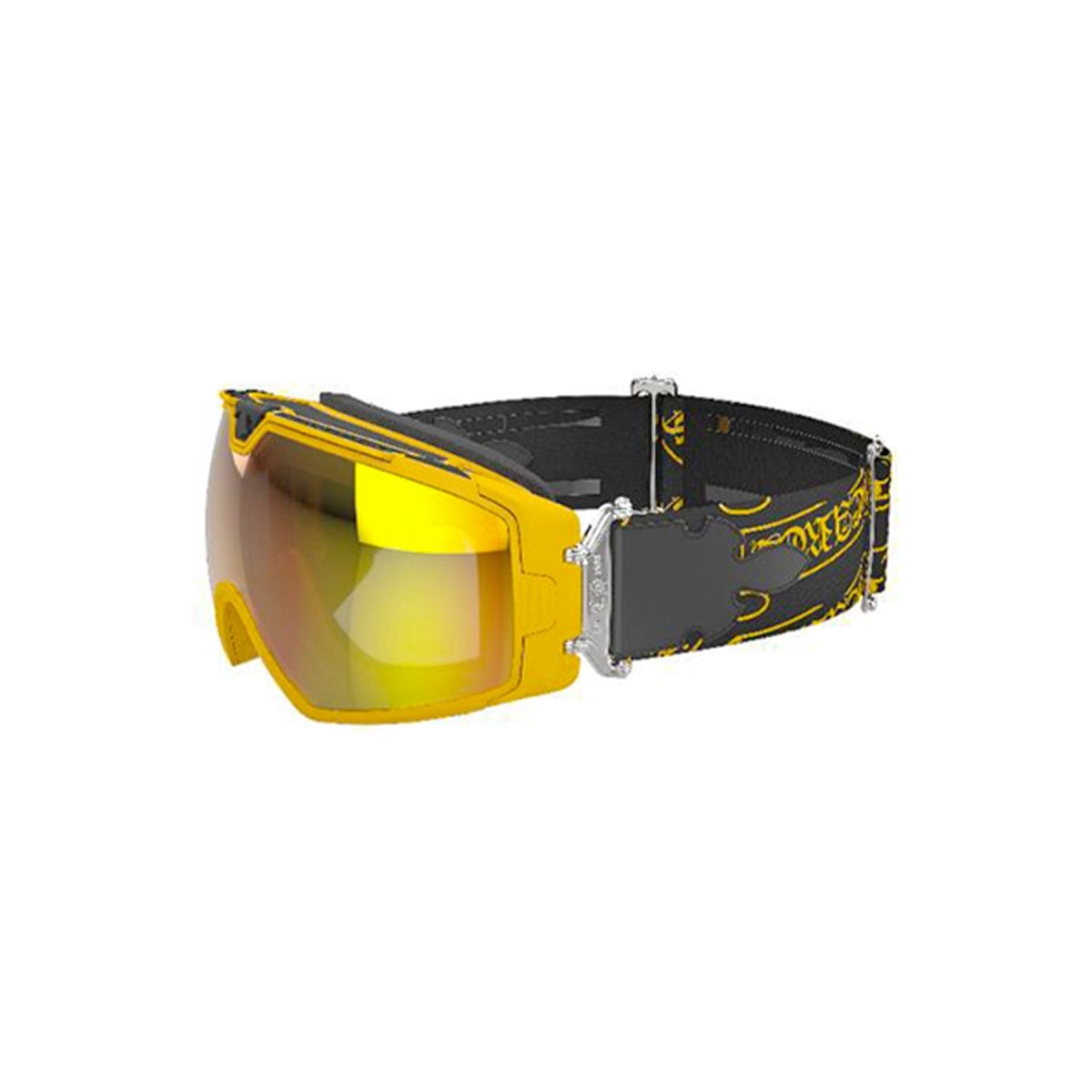 Chrome Hearts SILVER MORNING II Yamy Yellow Ski Goggles - SHENGLI ROAD MARKET