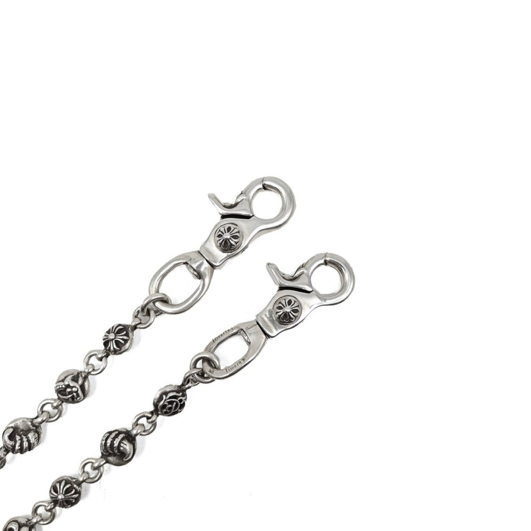 Chrome Hearts Silver Multi - Element 2 Clip Wallet Chain - SHENGLI ROAD MARKET