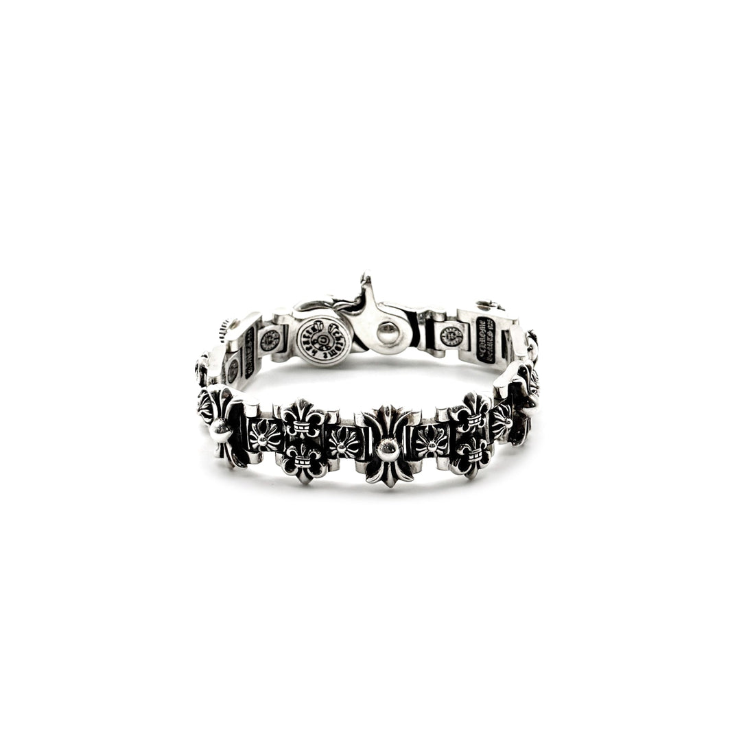 Chrome Hearts Silver Multi Element Lobster Clasp Bracelet - SHENGLI ROAD MARKET