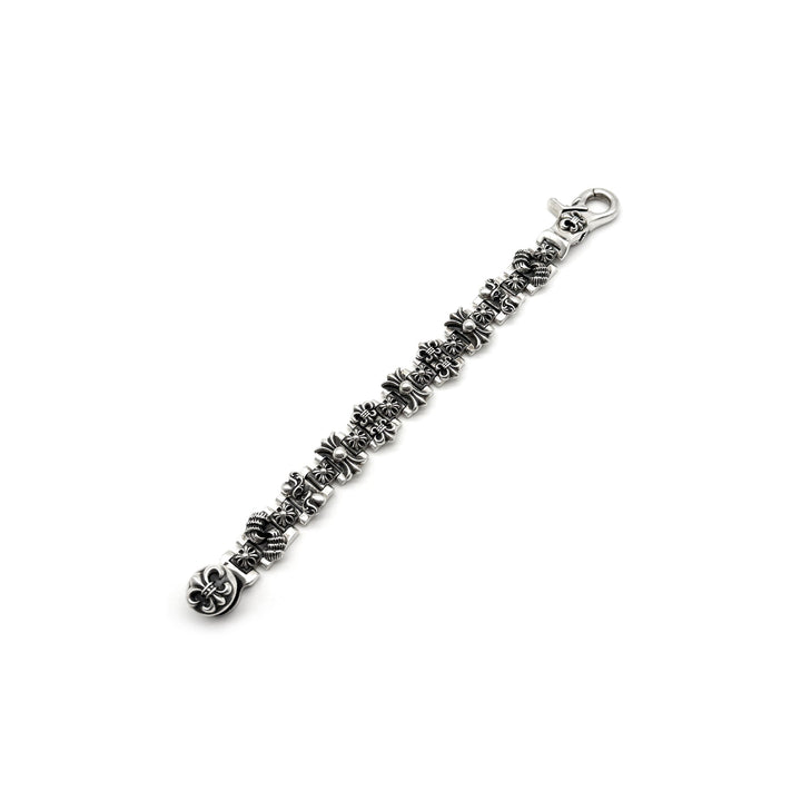Chrome Hearts Silver Multi Element Lobster Clasp Bracelet - SHENGLI ROAD MARKET