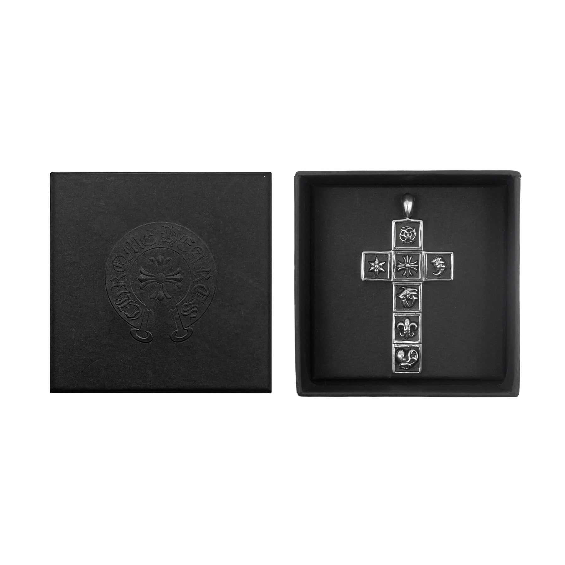Chrome Hearts Evangelist 黒/ 銀 Chrome Hearts Silver Cross Pendant | SHENGLI ROAD MARKET