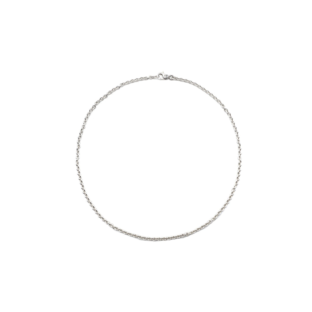 Chrome Hearts Silver Ne Chain Lobster Clasp Necklace - SHENGLI ROAD MARKET