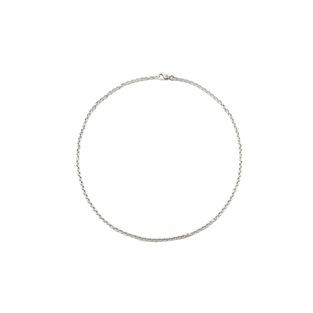 クロムハーツ925シルバー ネックレス ロブスタークラスプ Chrome Hearts 925 シルバー クロスチェーン ロブスタークラスプ付き アクセサリー